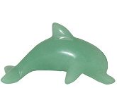 Aventurine Dolphin Carving