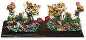 Pair Dragon with Pearl Figurine