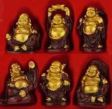 6 Happy Buddha Statues $6.95